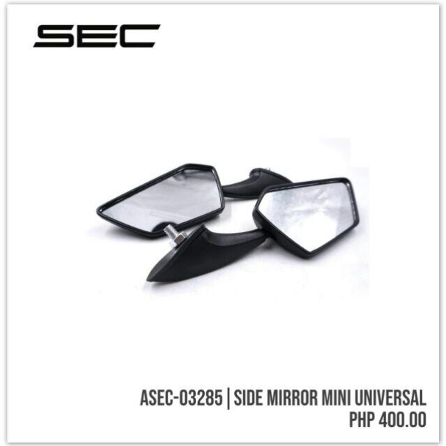Universal mini side mirror (sec brand) Shopee Philippines