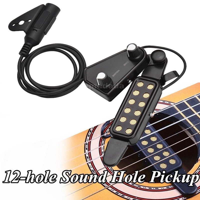 Acoustic Guitar Sound Hole Pickup Passive Pickup System with