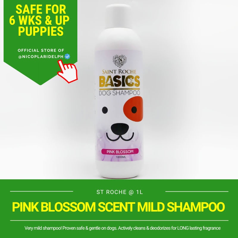 Saint Roche Basic Pink Blossom Scent Mild Shampoo for Long Lasting