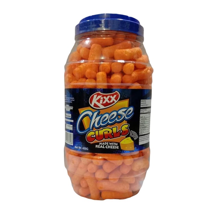 Kixx Cheese Curls Made With Real Cheese (450 grams) Shopee Philippines