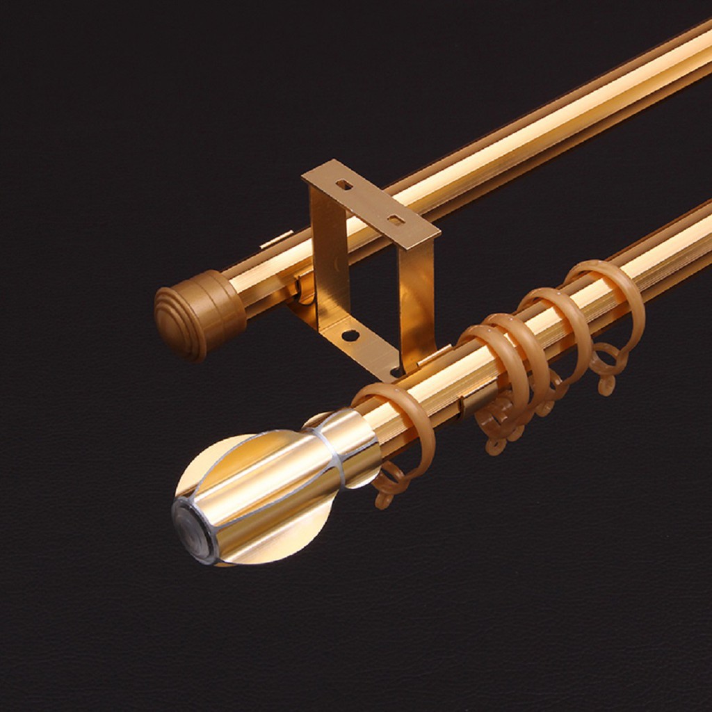 Ceiling Mount Double Curtain Rod Brackets