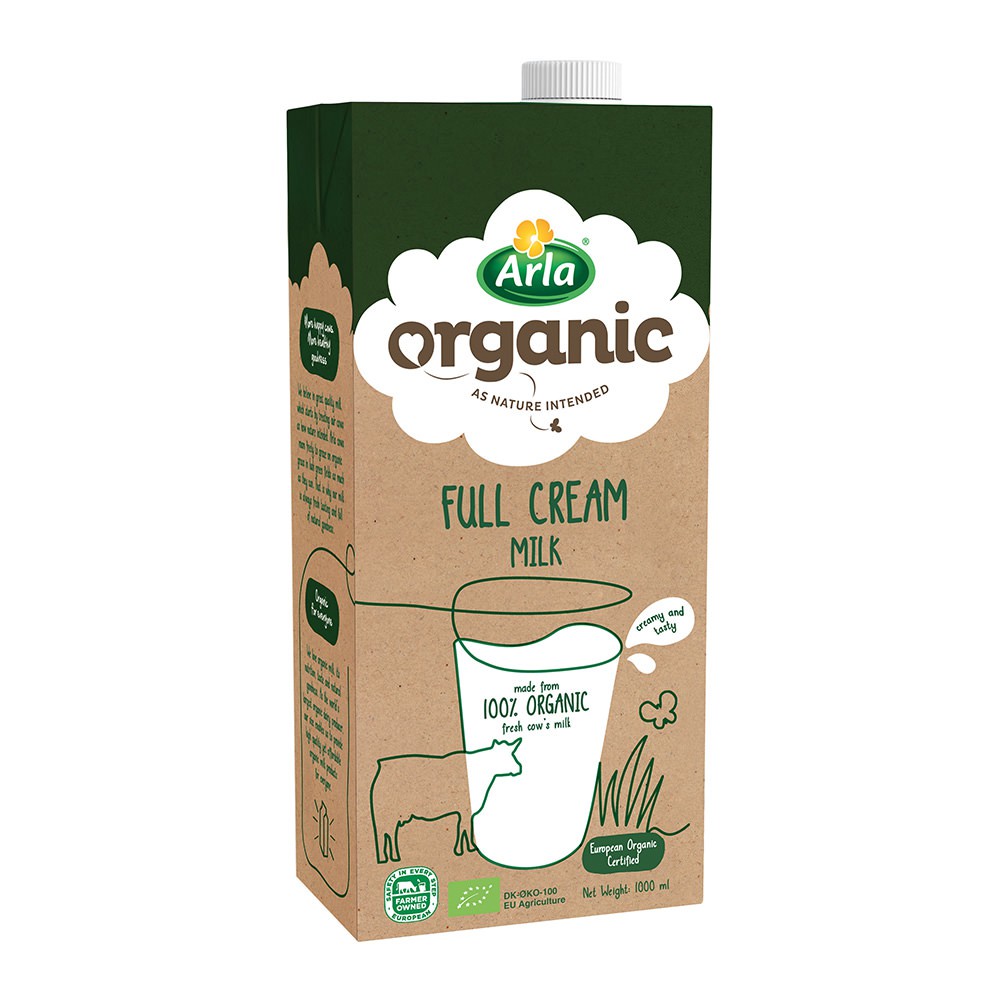 Arla Organic Full Cream Milk 1L Shopee Philippines