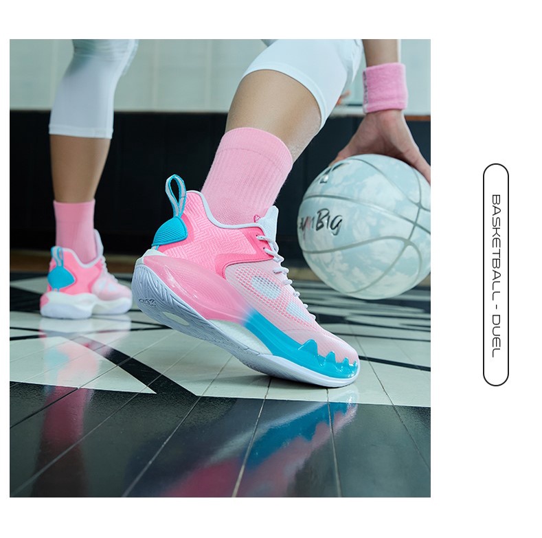 XTEP Light Attack Men Basketball Shoes Fashion High Top Combat Boots