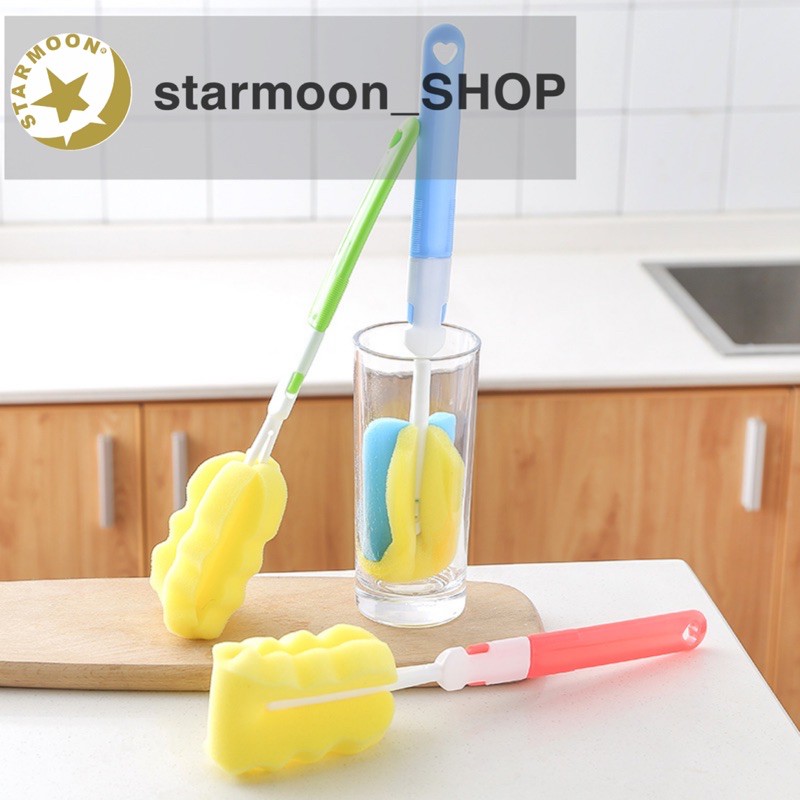 Bottle Sponge Brush Cleaning Cup Glass Mug Washing Shopee Philippines
