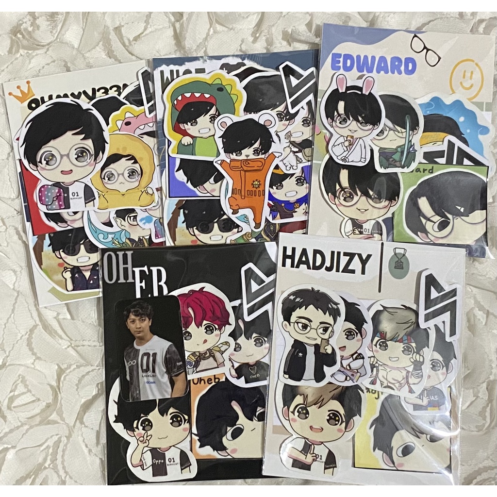 Blacklist International Sticker SETS Shopee Philippines