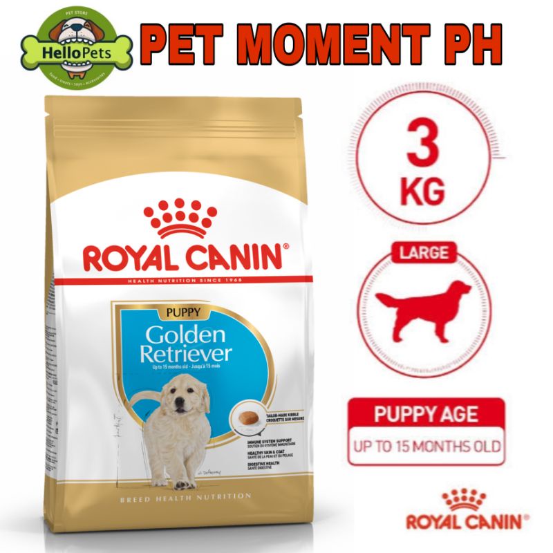 ROYAL CANIN GOLDEN RETRIEVER PUPPY 3KG Shopee Philippines
