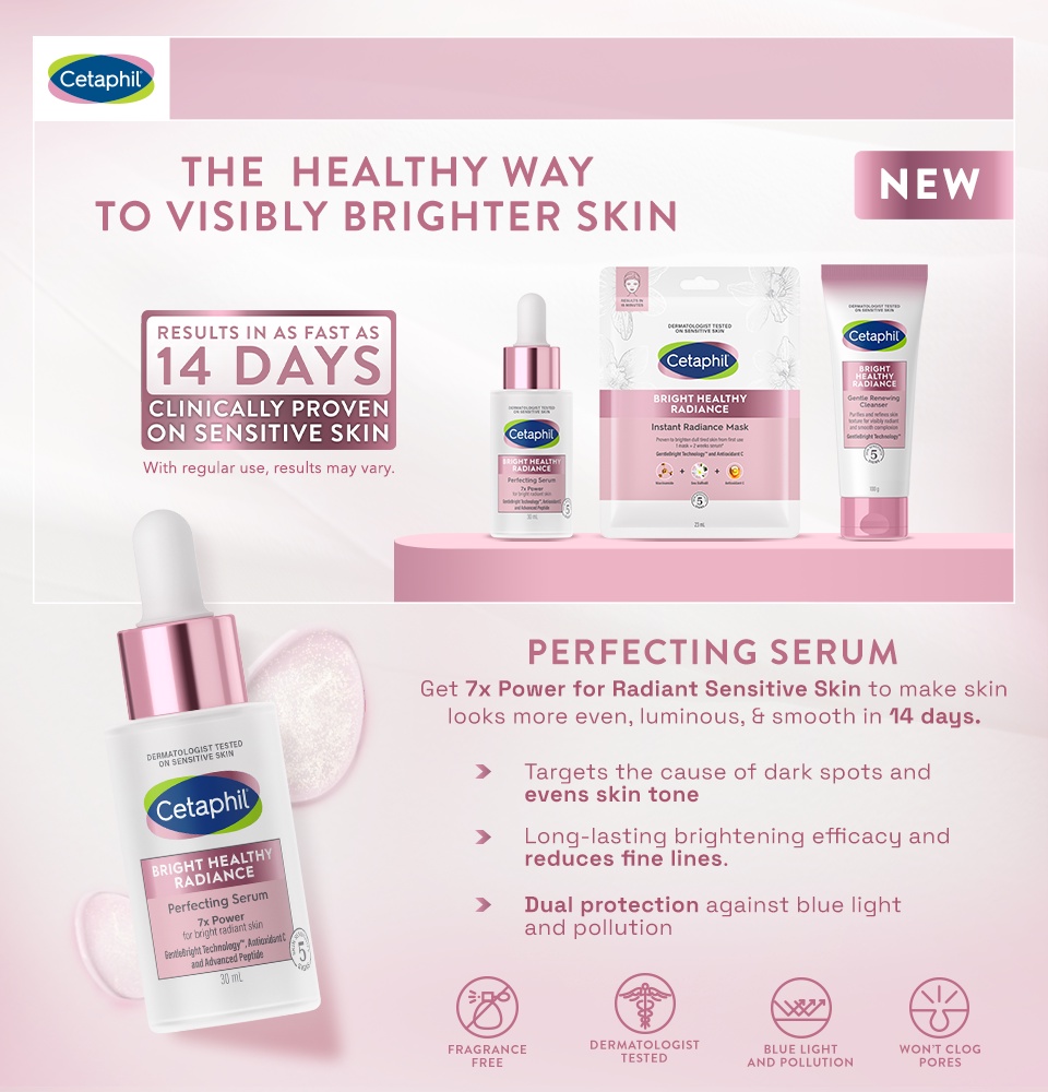 Cetaphil Bright Healthy Radiance Perfecting Serum 30ml [Brightening