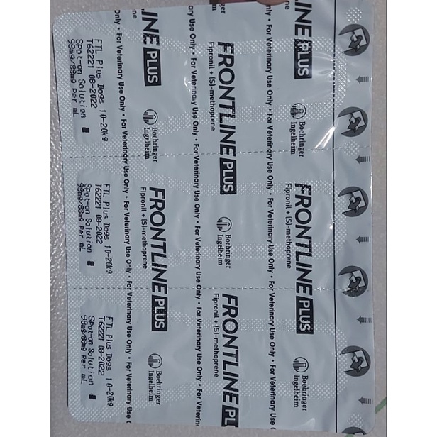 Frontline Plus For Dog (Per Vial) (NEAR EXPIRATION) Shopee Philippines