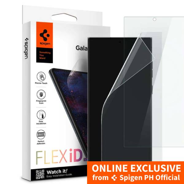 Spigen Galaxy S22 Ultra 5G Screen Protector Flex iD Solid (1 pack