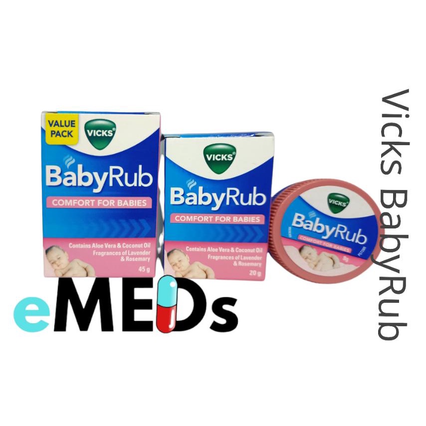 VICKS BABYRUB For Babies) Shopee Philippines