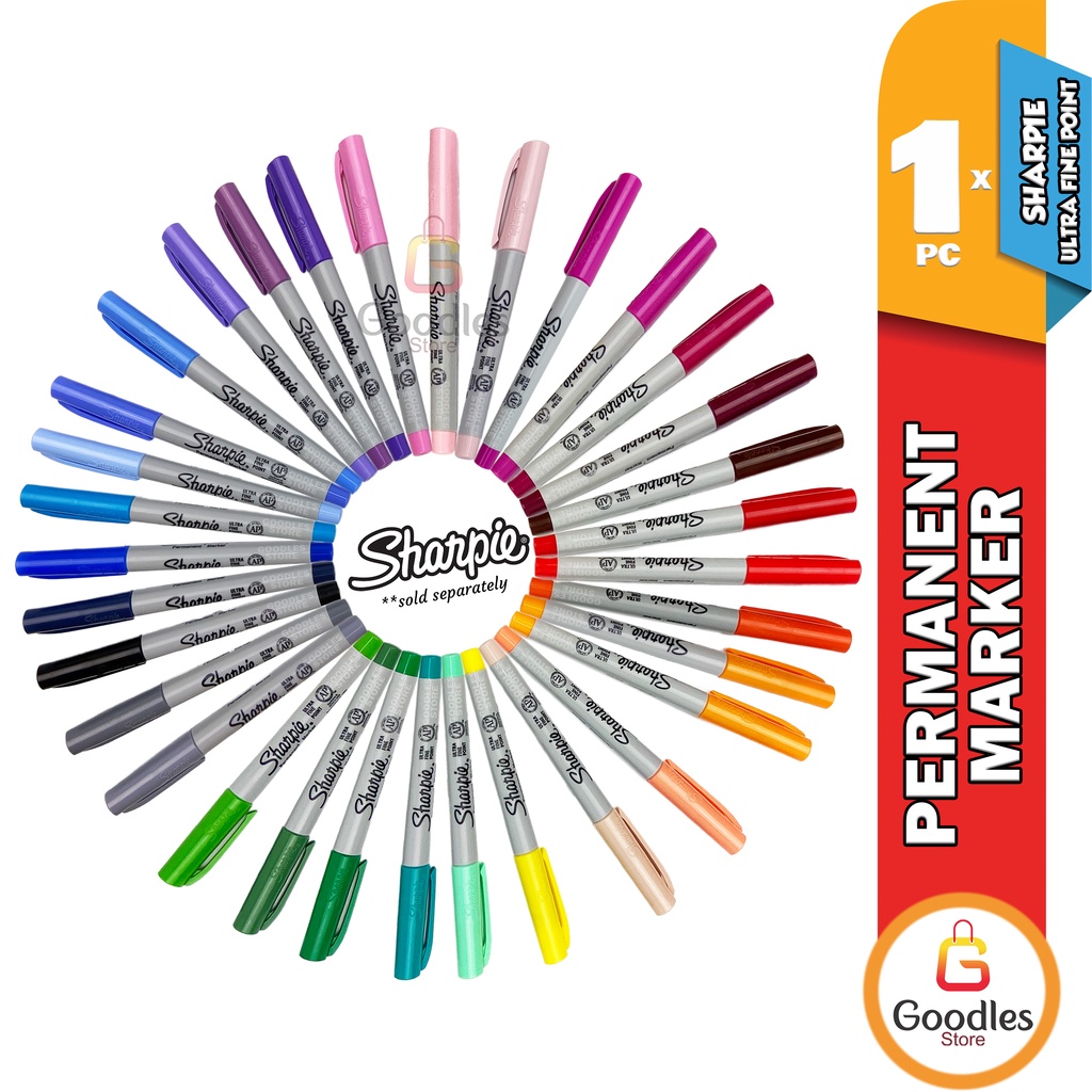Sharpie Permanent Markers Sharpie UltraFine Tip Colored Markers Ultra