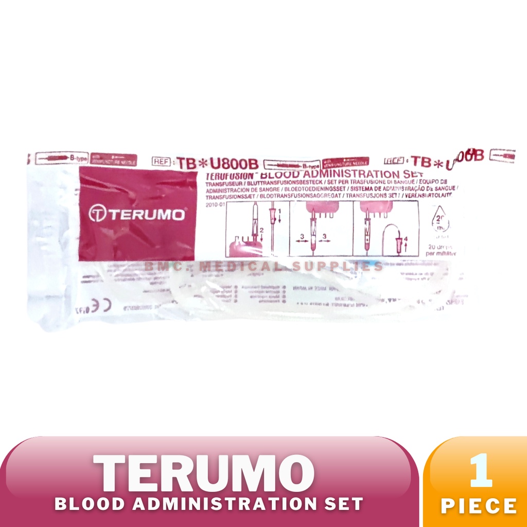 Terumo BT Set Blood Transfusion Administration Set (Infusion Set
