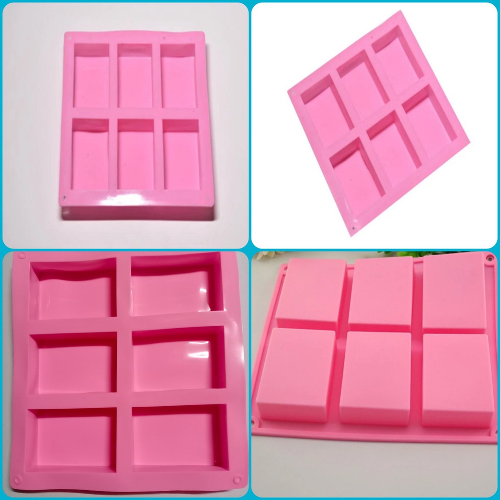 100g silicon soap mold tray (rectangular) Shopee Philippines