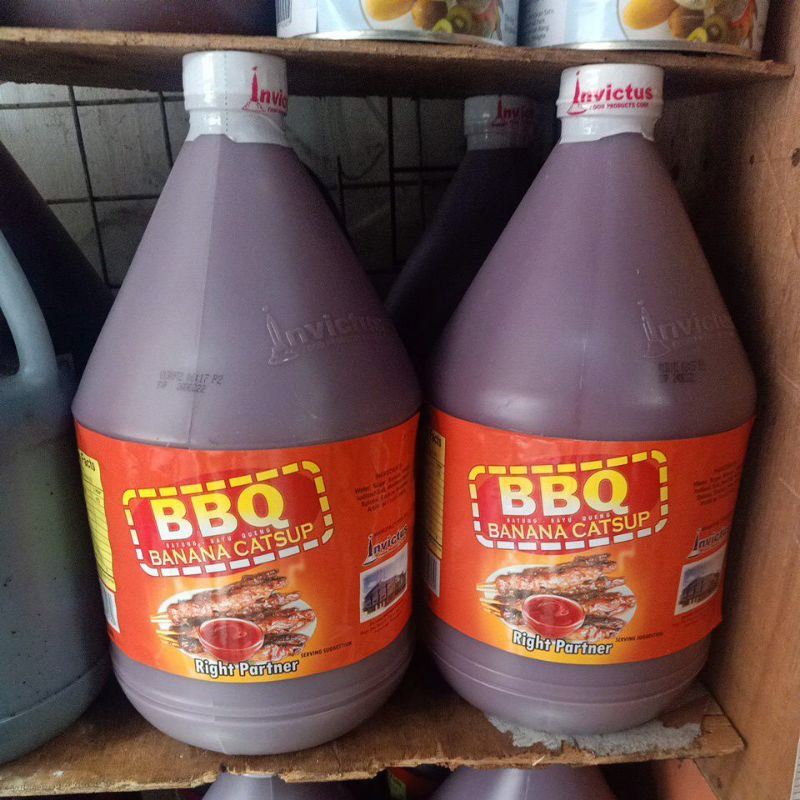 BBQ Banana Ketchup 1 Gallon Shopee Philippines