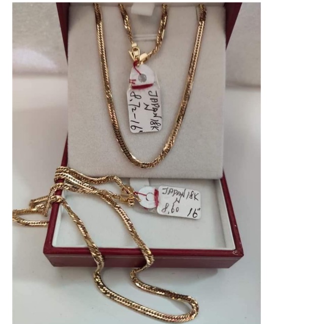 18K JAPAN GOLD CHAIN COD Shopee Philippines