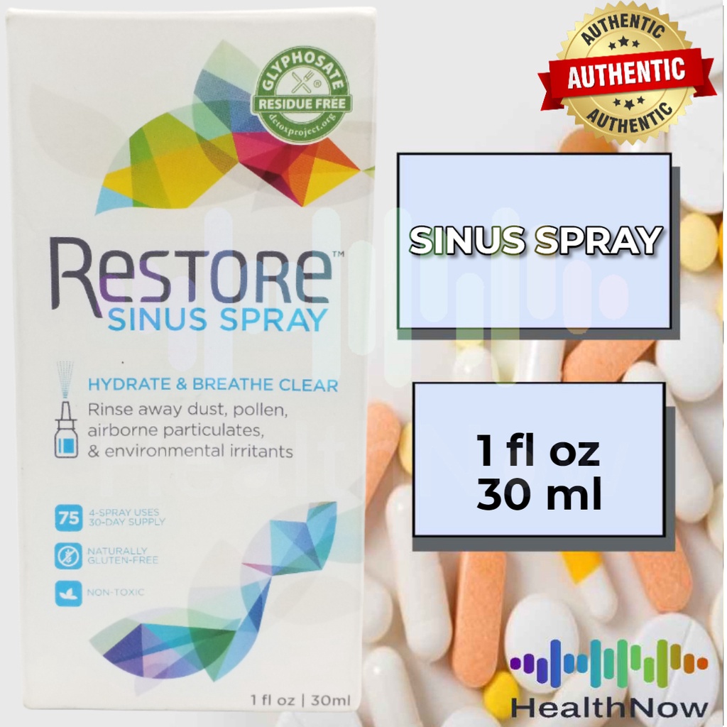 Restore Nasal Spray Sinus Spray 1 fl oz 30 ml Shopee Philippines