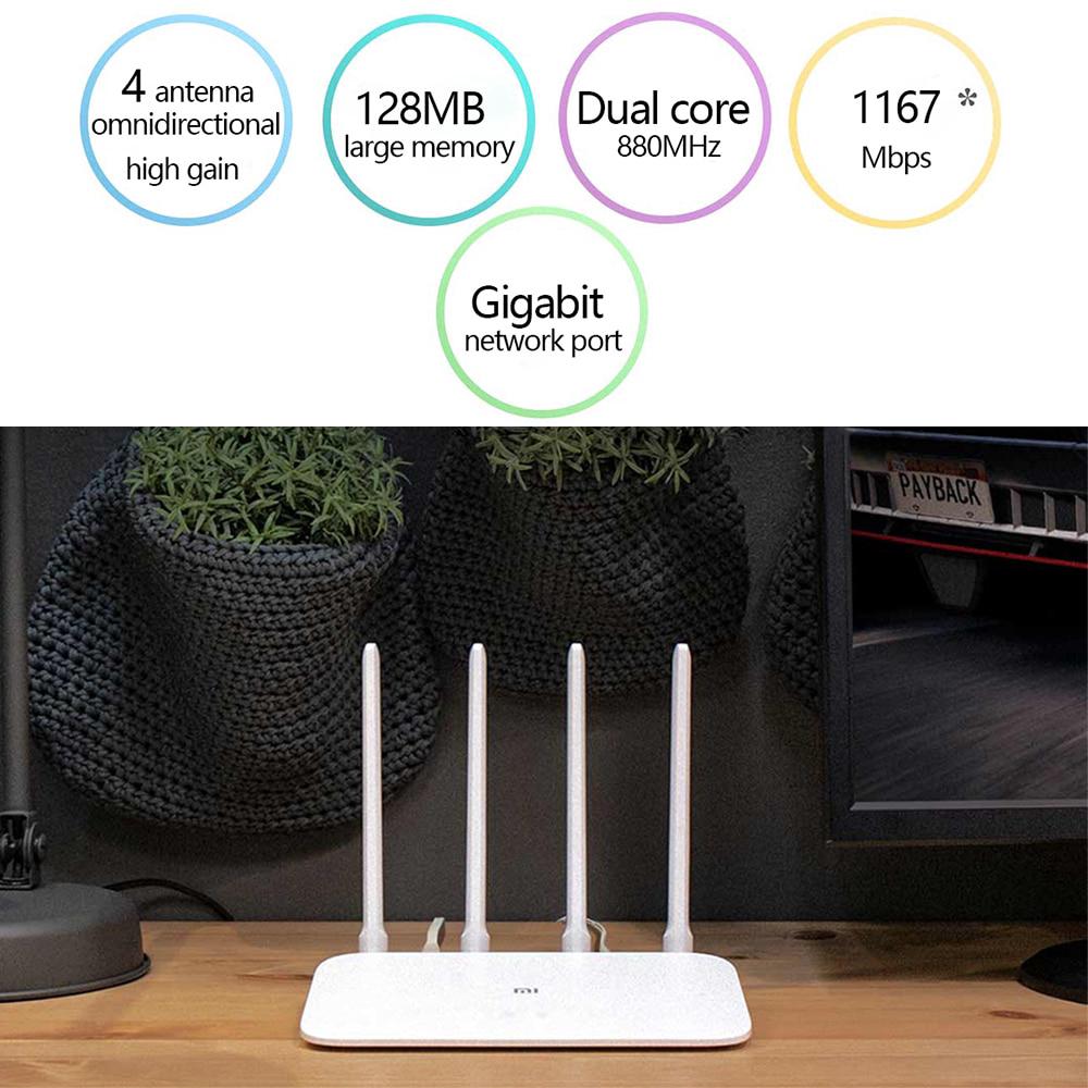 Xiaomi Mi Router 4A Gigabit Edition 1000M 2.4GHz 5GHz WiFi