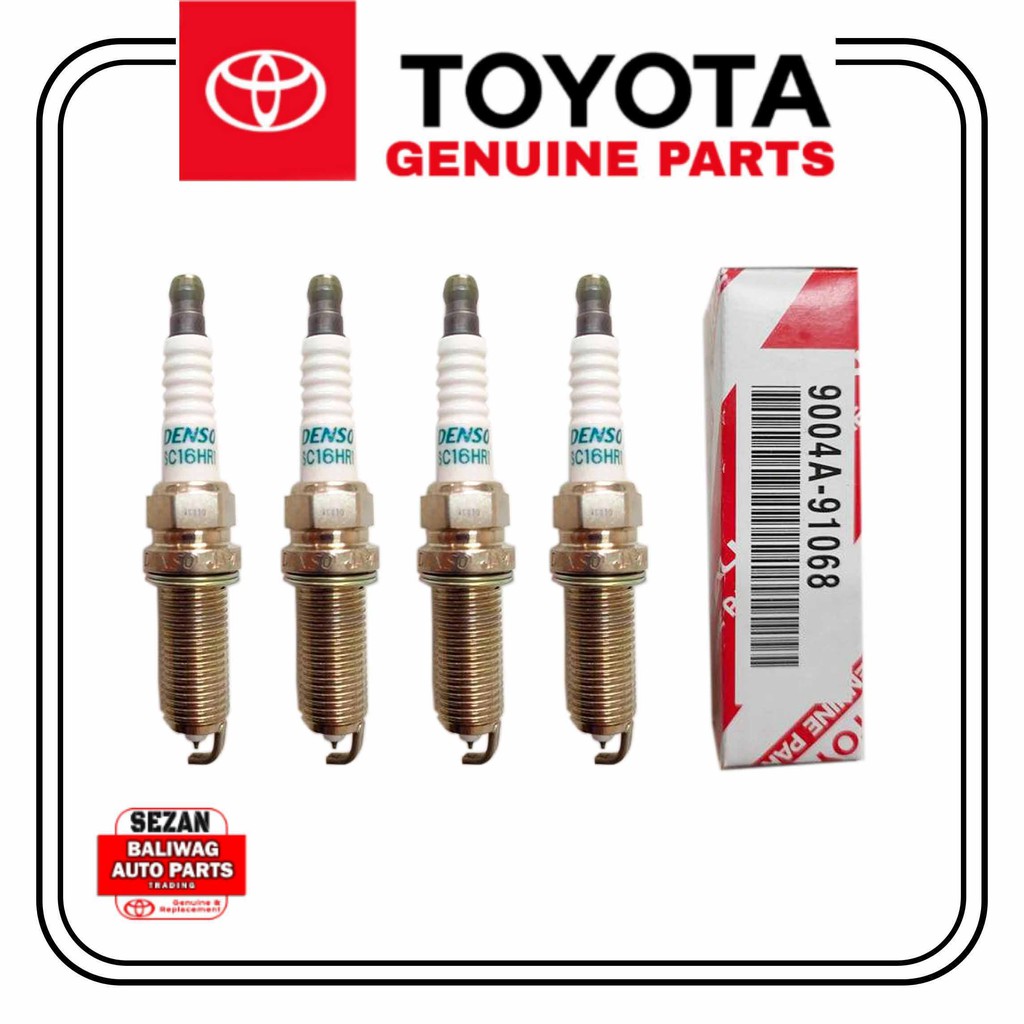 TOYOTA COROLLA ALTIS AVANZA VIOS 20152022 SPARK PLUG SC16HR11 SET OF 4
