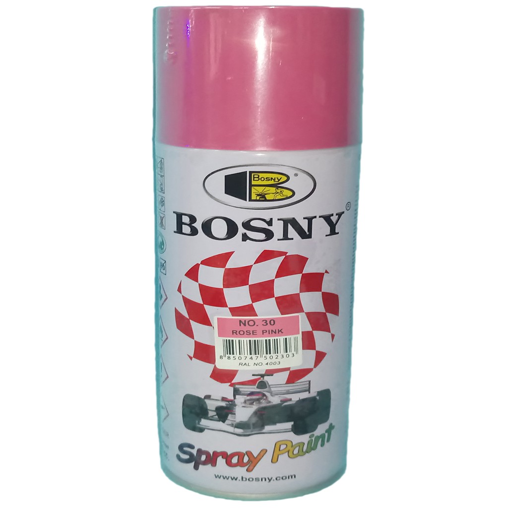 BOSNY SPRAY PAINT ROSE PINK NO. 30 xde Shopee Philippines