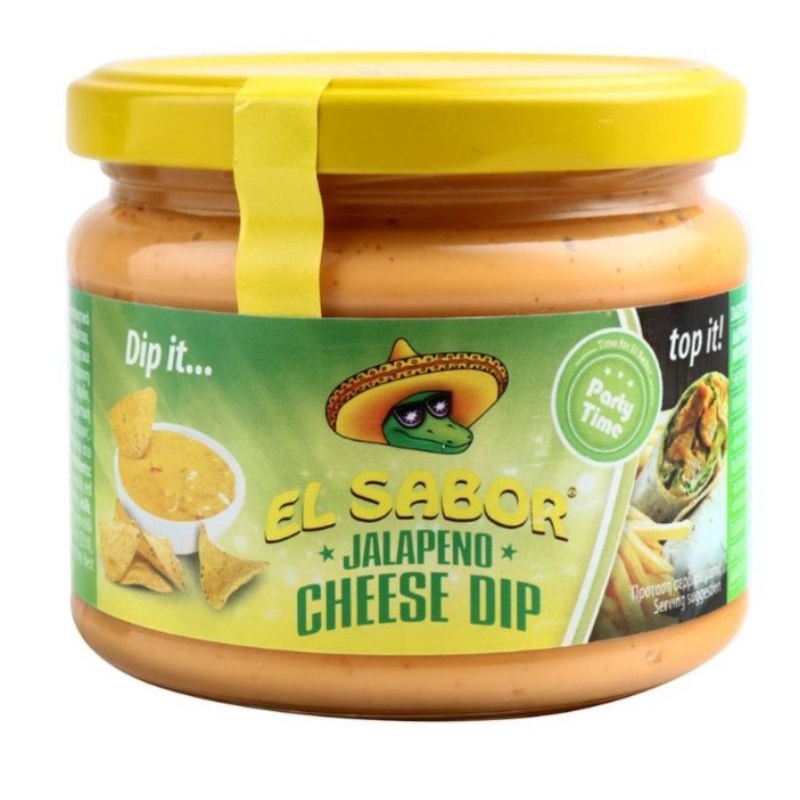 EL SABOR Jalapeno Cheese Dip/Guacamole Dip (300g ) Shopee Philippines