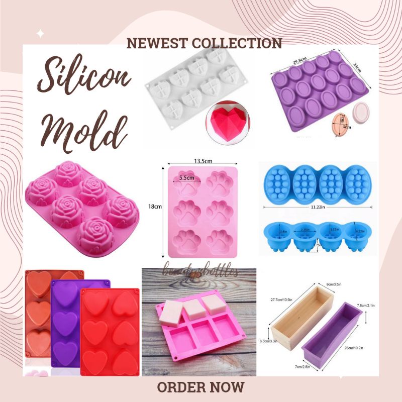 Soap Mold/Silicon Molds (pls see dimensions and descriptions) Shopee Philippines