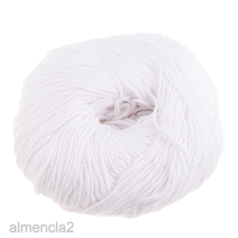 Skein 50g Soft Smooth Chunky Yarn Crochet Sweater Hand Knitting Wool