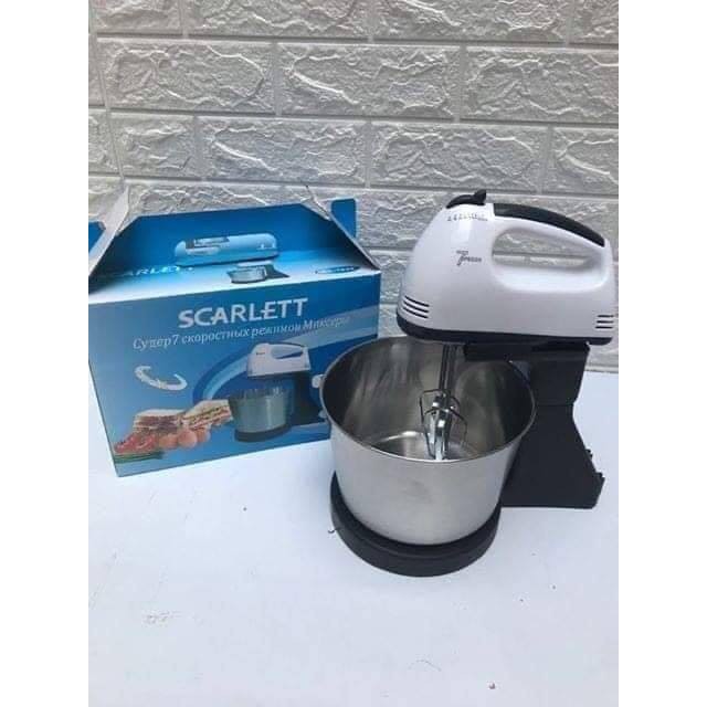 Original Scarlette Hand Mixer with Bowl/Baking mixer, for food and cake