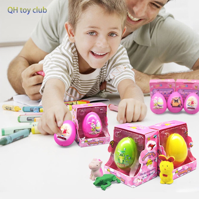 Cute Magic Water Expansion Hatching Growing Animal Eggs Funny Novelty