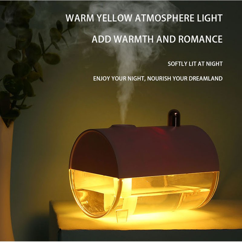 Humidifier 7LED 250ML Aromatherapy Humidifier Essential Oil Diffuser