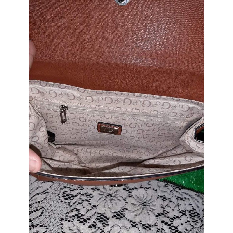 Guess Sling bags for Her Limited Brown Shopee Philippines