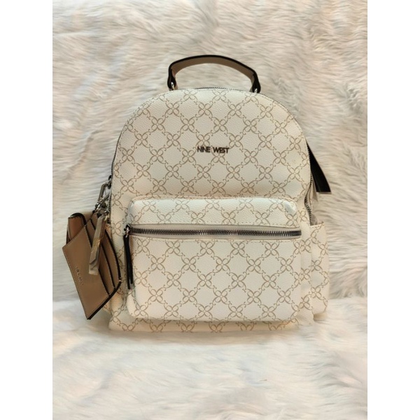 Ninewest Backpack NYC 533131 White Shopee Philippines
