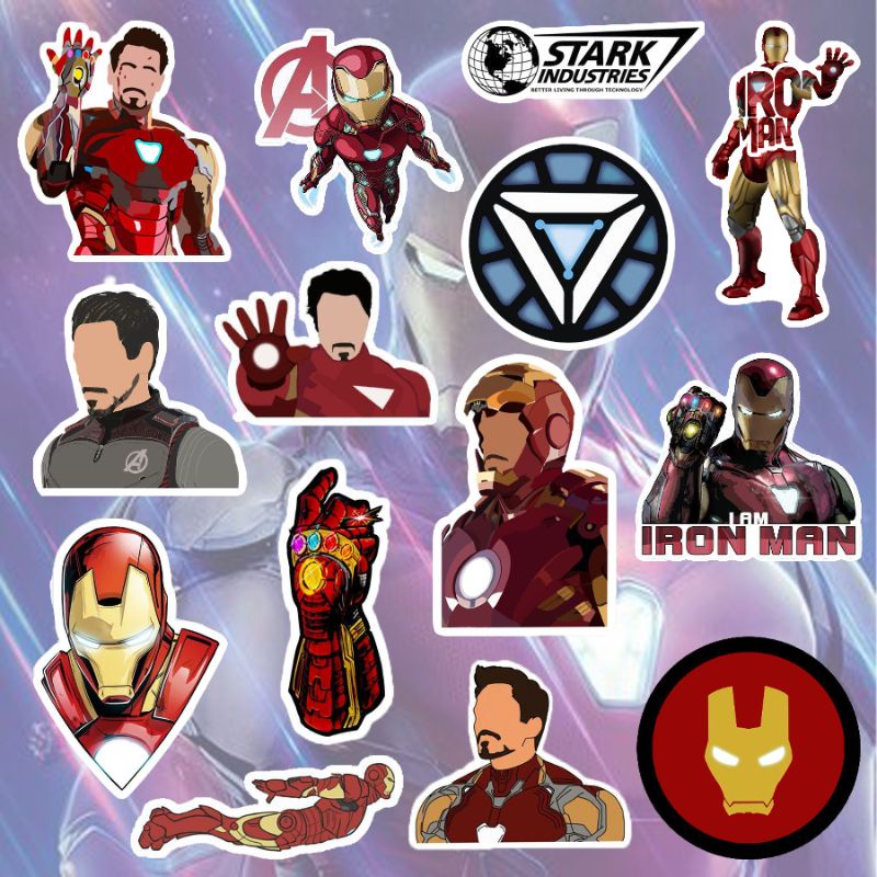 Ironman Sticker Iron Man High Quality Vinyl Stickers Avengers Marvel