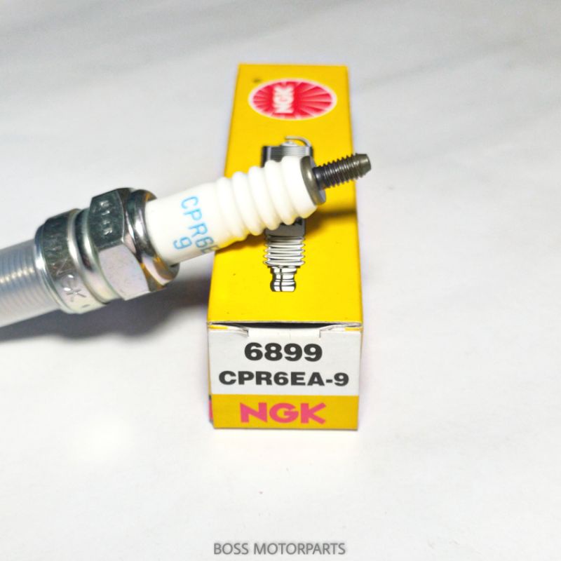 NGK SPARK PLUG CPR6EA9, LONG THREAD, WAVE 125 / XRM 125/ BARAKO