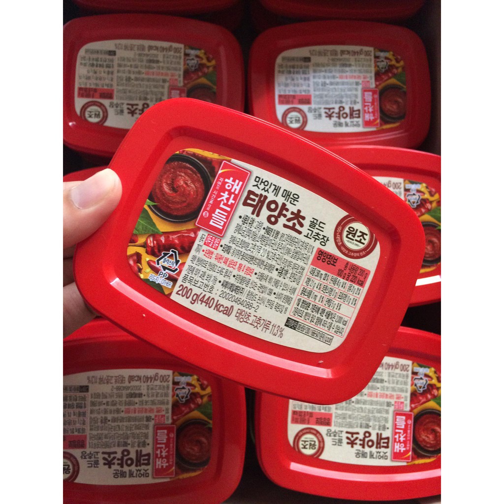 Korea Red Hot Pepper Chili Paste Gochujang 200g Shopee Philippines