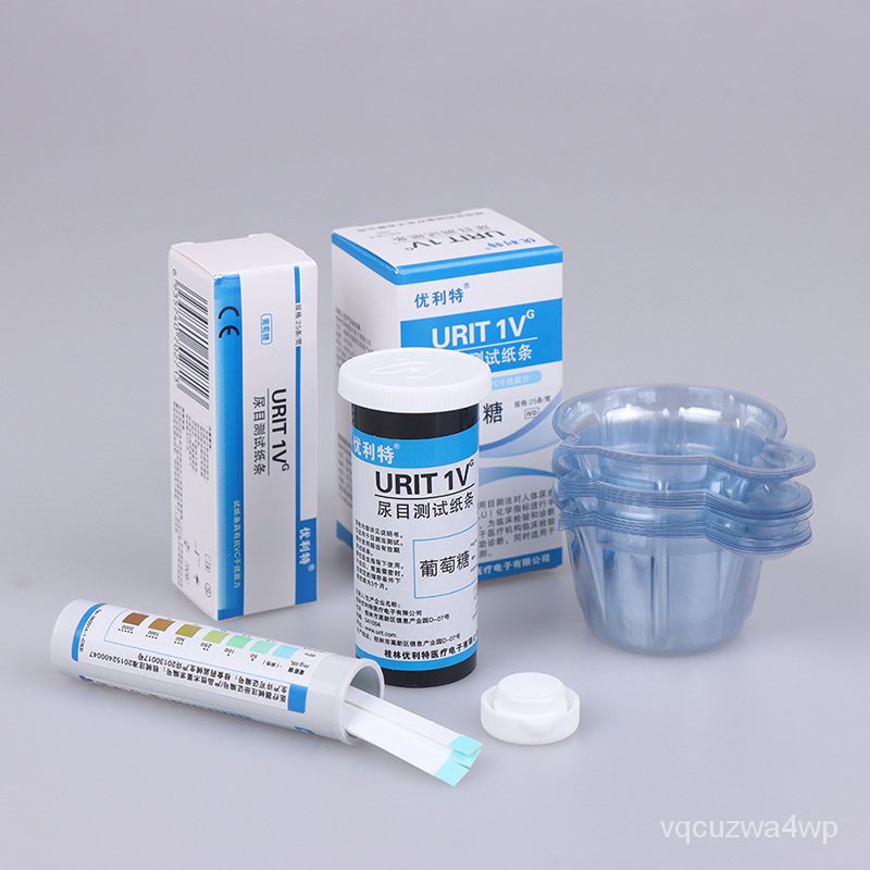PVC Urine Sugar Test Strips Glucose Test Strips Household Test Strips