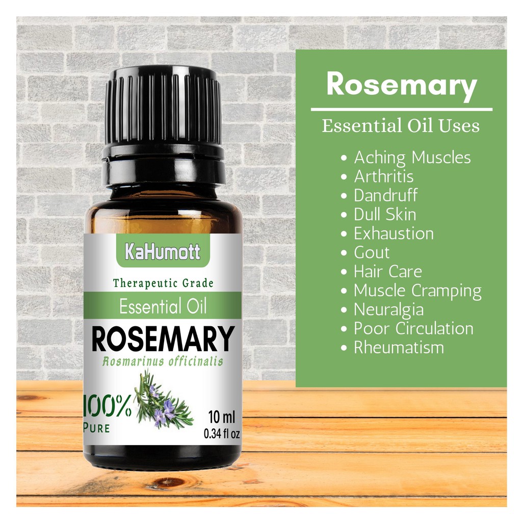 ROSEMARY 100 Pure Essential Oil 10 ml Shopee Philippines