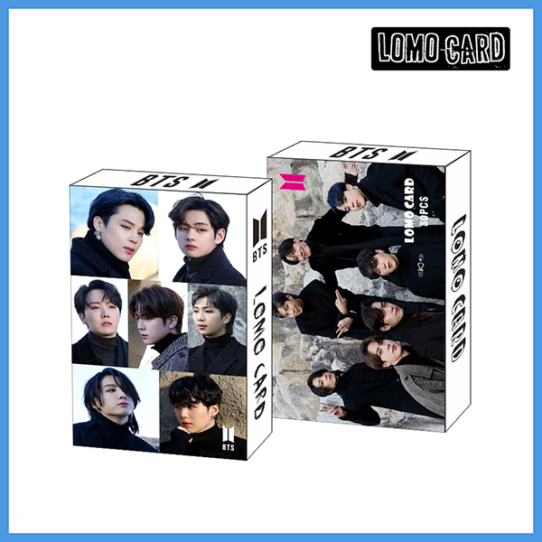 30pcs/box BTS 2021 Winter Package photocards Album LOMO card V JK JIMIN (READY STOCK) Shopee