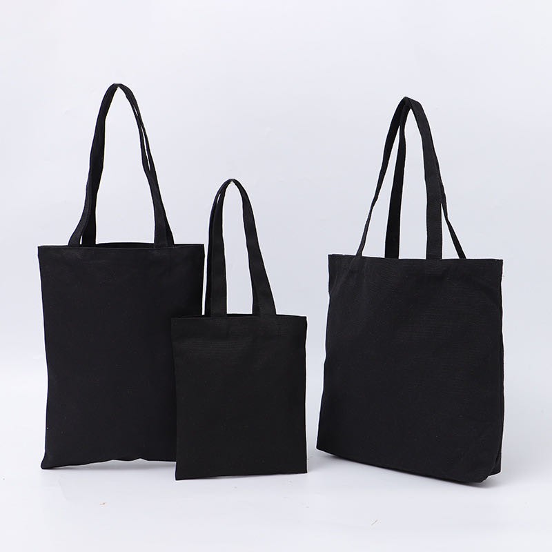 Canvas Tote Bag Plain (With Expand Side Bottom) Katsa sling bag Makapal shoulder bag Shopee