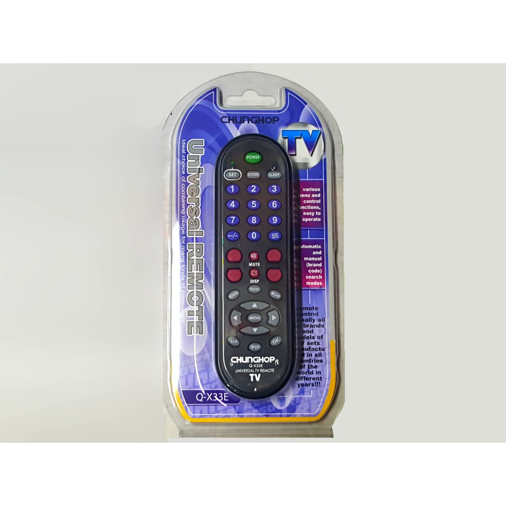 Original Chunghop Universal TV Remote Control Shopee Philippines