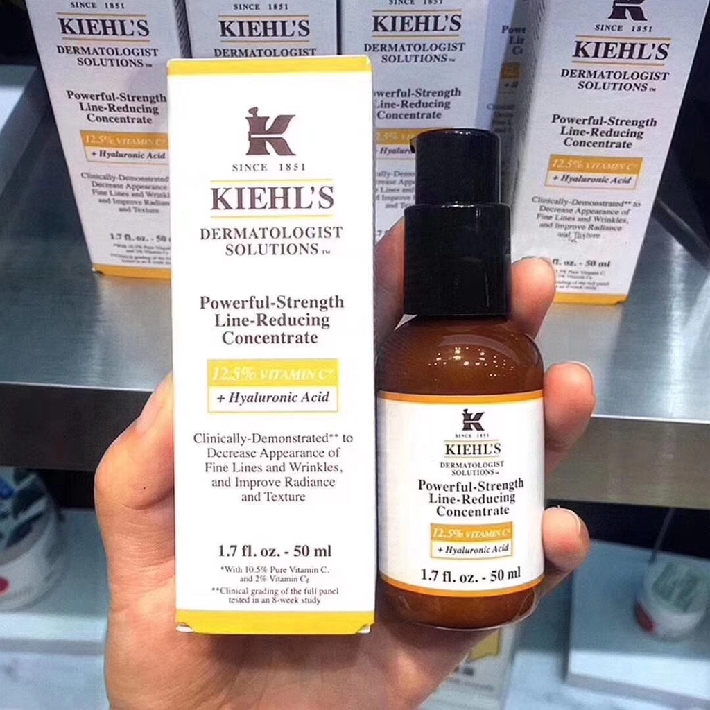 kiehl Vitamin C serum PowerfulStrength LineReducing Concentrate 50g