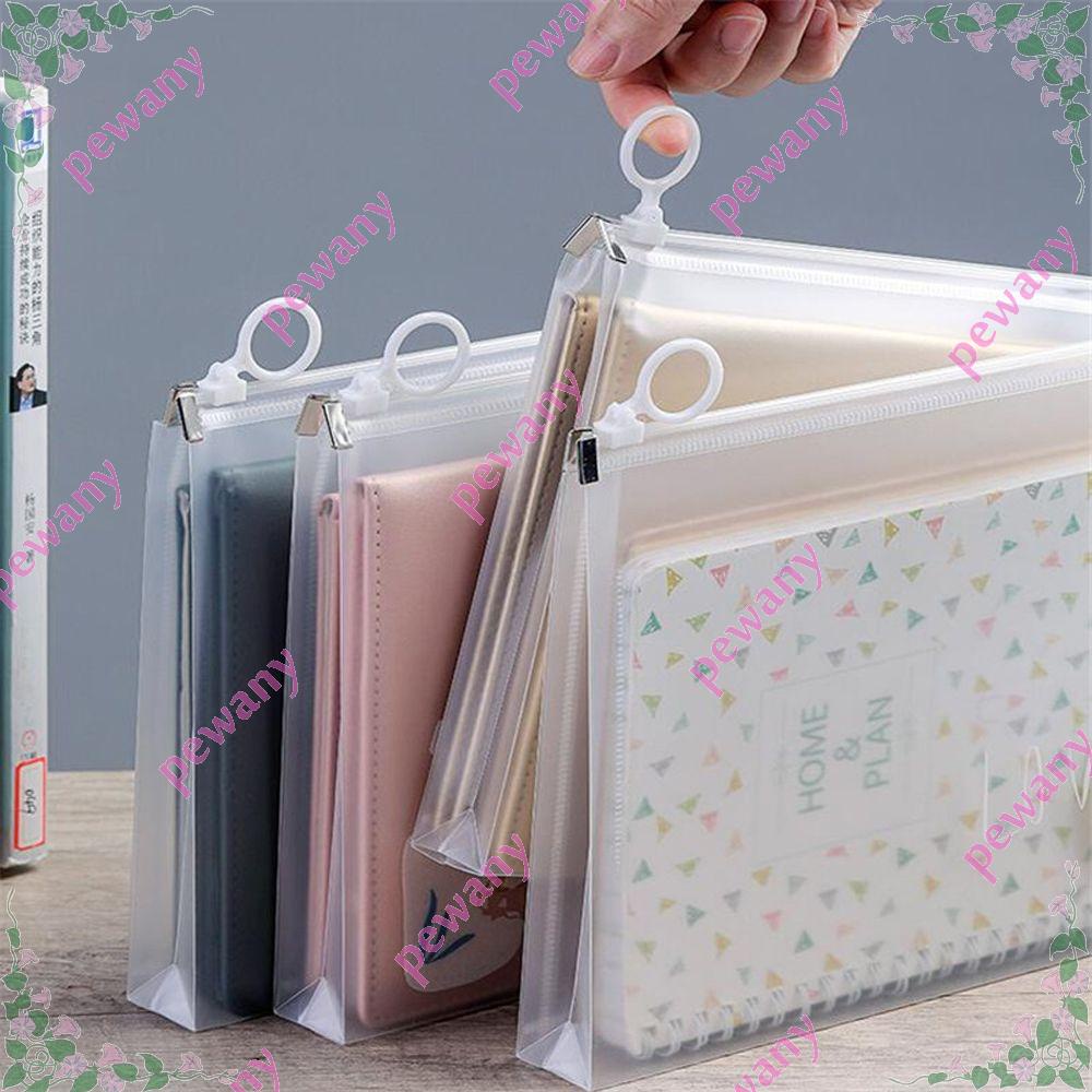 PEWANYZZ Document Bag Document Filing Bags Office Supplies Zipper Pouch