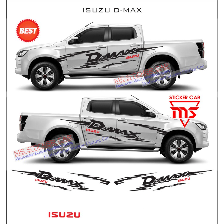 Sticker dmax sticker cutting Car isuzu d max off road Shopee Philippines