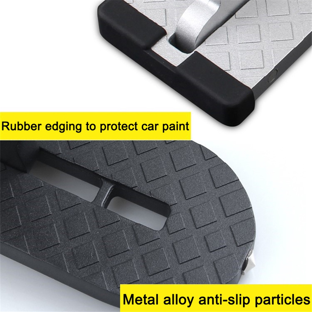 Universal Foldable Car SUV Foot Pedal Roof Rack Step Auto Door Step