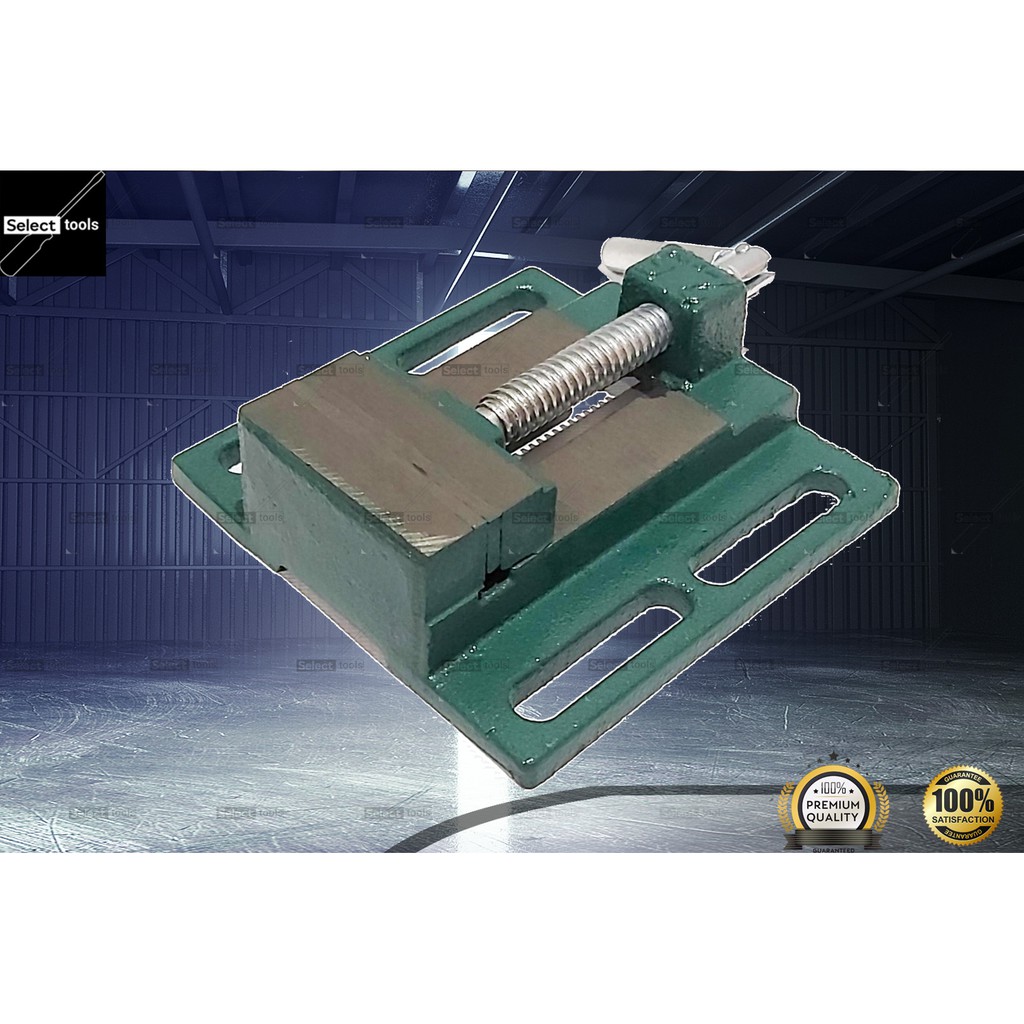 Taiwan Made Drill Press Vise ( HEAVY DUTY ) 3 & 4" Shopee Philippines