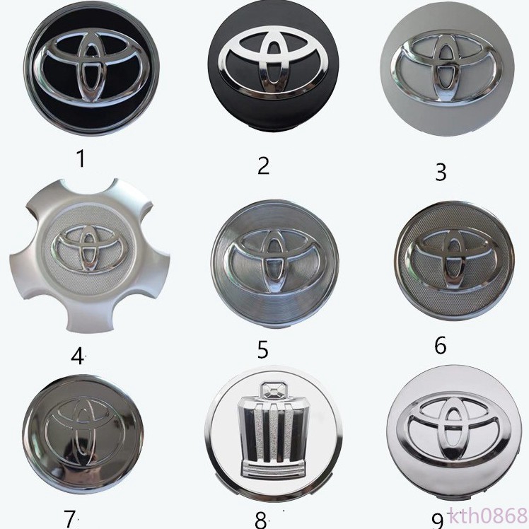 【In stock】1PCS Car Wheel Center Hubcap Hub Cap Emblem for Toyota RAV4