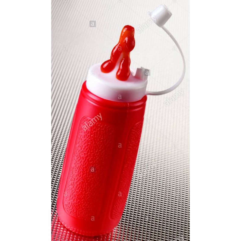 PLASTIC TOMATO KETCHUP BOTTLE RED Shopee Philippines