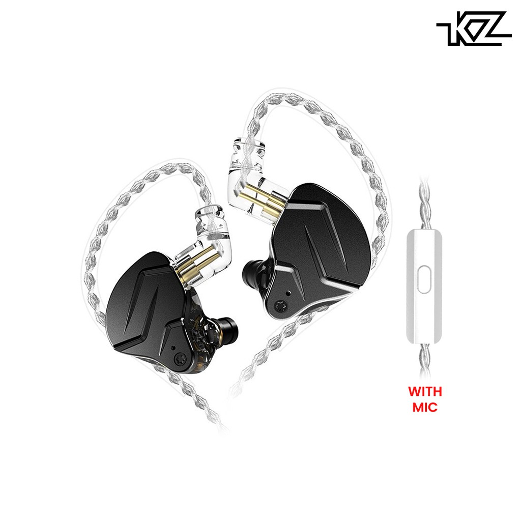 KZ ZSN Pro X Hybrid HiFi Earphones Balanced Armature and