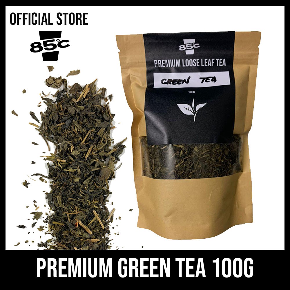 85C Premium Loose Leaf Green Tea [100g] Premium whole leaf quality green tea Shopee Philippines