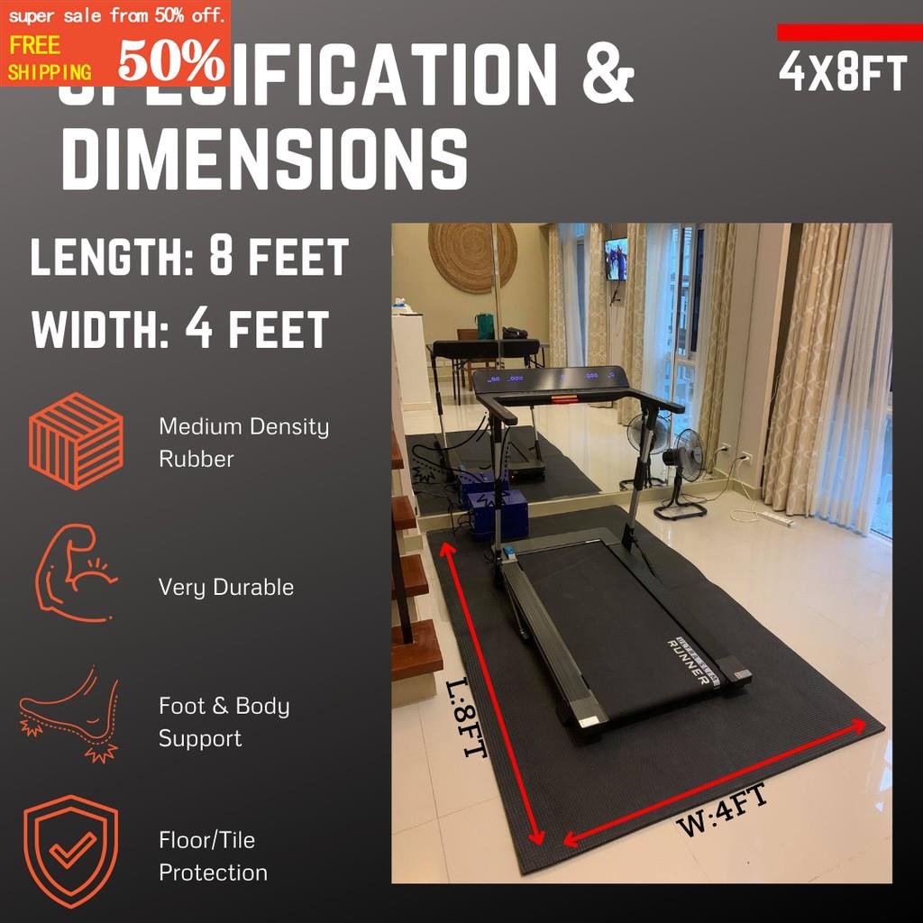 Rubber Mat / GYM Flooring / Home Gym Mats/JG Sports PH/4x8 Rubber Mats