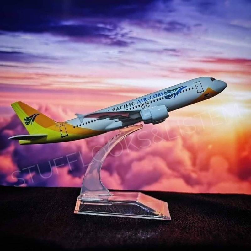 Diecast Planes Model CEBU PACIFIC A320 (15CM) Shopee Philippines